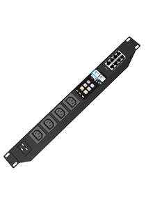 PDU Intelligente Personalizzabile 240V 10A con 4 Porte C13, Monitoraggio Indipendente, Protocolli MQTT MODBUS SNMP TELNET per Sale Server - Product Image 4