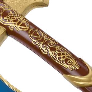 MS GOW God of <span class=keywords><strong>War</strong></span> <span class=keywords><strong>Ragnarok</strong></span> PS5 Juego Modelo de Arma de Espuma PU Ecológica 94cm Hacha Leviatán de Kratos Colores Personalizables para Niños - Product Image 5