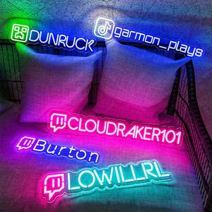 Letrero de neón, personalice su logotipo Letrero de neón, letrero de neón Led único hecho a mano, letrero de negocios, arte de pared de neón de eventos, letrero de neón personalizado - Product Image 5