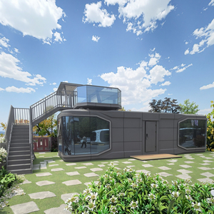 <span class=keywords><strong>2025</strong></span> sang trọng không gian di động viên nang prefab tiểu phòng khách phòng tập thể dục trang trại biệt thự phòng tắm bền nhà prefab sử dụng khác nhau - Product Image 5