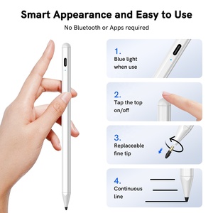 <span class=keywords><strong>IPad</strong></span> haute performance 10e génération stylet longue durée de vie de la batterie en alliage d'aluminium rejet actif de la paume tablettes de crayon tactile - Product Image 5