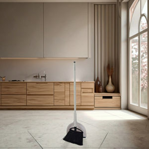 家庭用ほうき & ダストパンセット,プラスチック製ほうき & PP & PETプラスチック製ほうきファイバーヘッドハンドル - Product Image 3