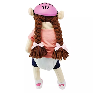 Marioneta de mano caliente, marioneta <span class=keywords><strong>Jeffy</strong></span>, muñeco de peluche, humano de peluche suave para niños, regalo perfecto de la categoría de marionetas - Product Image 2