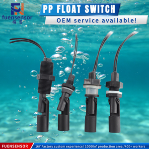 Interrupteur à flotteur PP à angle droit, capteur de niveau d'eau horizontal à montage latéral, interrupteur à flotteur pour réservoir et piscine - Product Image 3