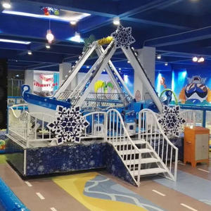 Barco <span class=keywords><strong>Pirata</strong></span> Mini <span class=keywords><strong>de</strong></span> Fibra <span class=keywords><strong>de</strong></span> Vidrio <span class=keywords><strong>de</strong></span> Diseño Nuevo y Económico, Atracción para Parque <span class=keywords><strong>de</strong></span> Diversiones Interior/Exterior para 8 Personas - Product Image 4