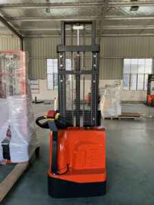 Tinggi Lift 3M kapasitas 1200kg/1500KG Stacker senar untuk beban besar dalam tanaman manufaktur berat - Product Image 4