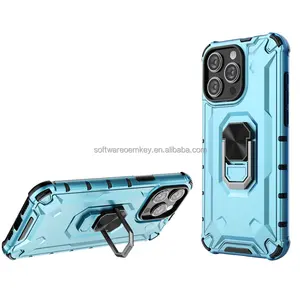 טבעת חסין shockproof 10 כחול אדום כסף שריון מדבקת מארז טלפון מגנטי עבור oneplus 10 pro