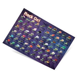 48 collezione <span class=keywords><strong>Rock</strong></span> per bambini 48 pezzi pietre preziose e cristalli Set rocce e minerali Kit di scienza per i bambini - Product Image 3