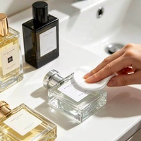 Étiquette cosmétique personnalisée YSB résistante à l'alcool, au toucher doux et mat, avec logo imprimé pour les produits de parfum, de lotion et de soin de la peau