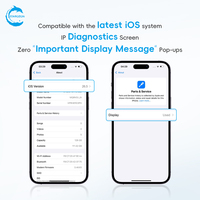 STAROZON Diagnostic ORI FOG Dokunmatik Ekran Digitizer iPhone 14 15 16 17 Pro Max için Açılır Pencere Yok