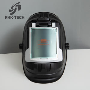 RHK helm las DIN16 pandangan lebar, masker keamanan wajah penuh <span class=keywords><strong>Flip</strong></span>-Up murah dapat disesuaikan dengan perlindungan UV/IR bahan PP - Product Image 2
