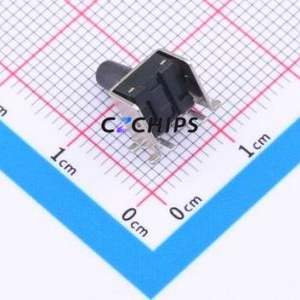 TS-1045AD-A13B3-D2 Tactile Switch SMD Switch Single Pole Single Throw Round Button 2.5N Horizontal Mount - Product Image 2