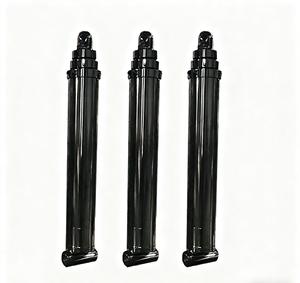 30 тонн грузовик прицеп многоступенчатый двухсторонний жесткий хромированный Телескопический подъемный цилиндр - Product Image 2