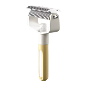 Brosse de toilettage pour animaux de compagnie, brosse démêlante et anti-chute 2-en-1 pour chiens et chats, anti-poils volants, élimine les nœuds et la fourrure lâche - Product Image 2