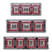 Ensemble de feux arrière LED 24V, clignotants et feux de freinage pour camion et remorque 2010-2025