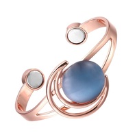 Bijoux élégants, vente en gros, Bracelet magnétique personnalisé, thérapie énergétique, manchette magnétique en cuivre pur