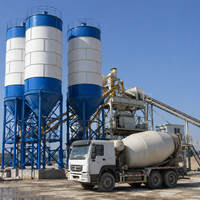 Silo Verticale per Polvere di Cemento con Collettore di Polveri per Stoccaggio Materiali da Costruzione