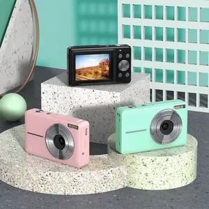 Barato CCD Camara portátil bolsillo Vlogging fotografía 2,88 "48mp foto Mini pequeño para niños 4K cámaras digitales de vídeo profesional