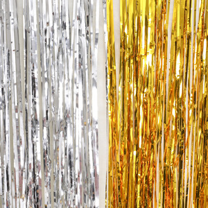 Foil Tinsel Curtains, Birthday Party Decorations <strong>Door</strong> <strong>Streamers</strong> for Halloween,Christmas,Wedding,Graduation,Holiday,Theme Events - Product Image 5