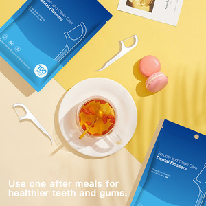 Cure-dents à haute résistance, 100 pièces, sac à fermeture éclair, portable, vente en gros - Product Image 2