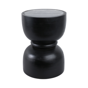 Table d'appoint ronde avec plateau en marbre, table de chevet moderne pour petits espaces, décoration de chambre à coucher - Product Image 4