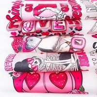 Transferts DTF personnalisés, nouveaux designs pour la Saint-Valentin, transferts thermiques DTF, transferts à chaud, autocollants en vinyle plastisol