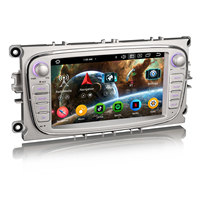 Erisin ES5568FS 7" Android 16 IPS DSP GPS SatNav Autoradio GPS pour FORD Mondeo Focus Galaxy S-Max AUTO Radio Voiture pour Lecteur DVD