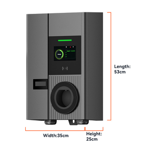 เครื่องชาร์จรถยนต์ไฟฟ้า IP55 กันน้ำ มาตรฐาน CE 7Kw 11KW 22KW 1 เฟส 3 เฟส 220V 380V  4G Ethernet Wifi จากเซินเจิ้น สำหรับการชาร์จรถยนต์ - Product Image 5