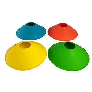 Wholesale Custom Logo Sports Training Cones PE Material Football & Soccer Agility <b>Disc</b> Cones - Product Image 1
