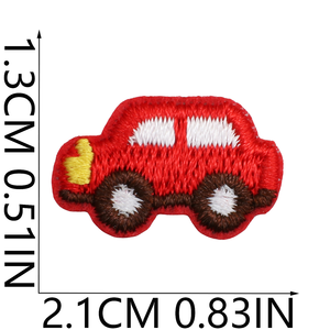 Оптовая цена: милые нашивки с мультяшными рисунками (животные, фрукты, сердца, цветы, бантики, автомобили) для детской одежды - Product Image 5