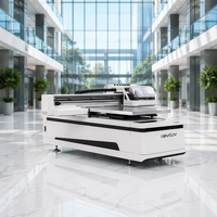 Printer UV 3D Texture LED Inkjet Flatbed untuk Casing Ponsel, Akrilik, Kaca, Keramik dengan Kepala I3200