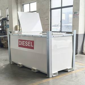 Réservoir <span class=keywords><strong>de</strong></span> transport <span class=keywords><strong>de</strong></span> carburant diesel et <span class=keywords><strong>essence</strong></span> à double paroi en acier au carbone SUMAC avec <span class=keywords><strong>pompe</strong></span> auto-amorçante 1000L 2000L – Promotion pour l'Irlande - Product Image 1