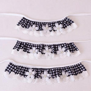 Groothandel Luxe Sweet Lace Cat Bibs Kraag Kleine Honden Bandana Stropdas Kitten Prinses Hond Kat Accessoires Pet Bandana Hond Sjaal - Product Image 3