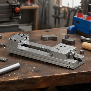TTAKE Modular Vise With Fixed Jaws 200mm Length For Metalworking Bench Use - Product Image 3