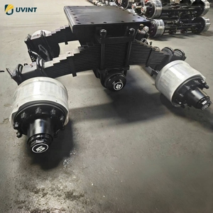 24t mới Bogie đình chỉ với 2 <span class=keywords><strong>bpw</strong></span> trục <span class=keywords><strong>12t</strong></span> bán Trailer trục trailerparts & phụ kiện - Product Image 2