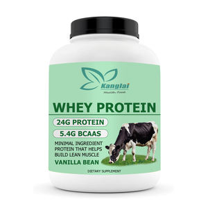 ผง <span class=keywords><strong>bcaa</strong></span> อาหารเสริมเวย์โปรตีนผงสนับสนุนการฟื้นฟูกล้ามเนื้อฉลากส่วนตัว - Product Image 1