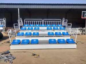 블리처 시트 높은 등받이 축구 경기장 좌석 플라스틱 의자 관람석 - Product Image 2