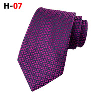 Business Formelle Herren Gewebte Krawatte mit Karomuster Klassische Gitter-Jacquard-Krawatte für Anzug und Hemd