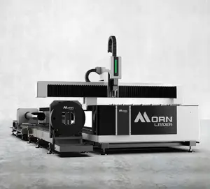 Máquina de corte a laser cnc de 3000*1500mm, cortador a laser de fibra de aço inoxidável, tubo de folha, corte com fonte laser de 1000w 2000w