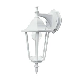 Lampada da parete in alluminio bianco MILANO, orientabile verso il basso - Product Image 1