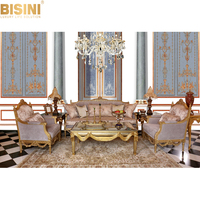 Canapé trois places en tissu Royal, Sofa de luxe, élégant, style rétro, pour la maison