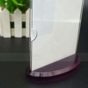 Support de Présentation en Acrylique pour Photos et Documents – Idéal pour Réunions, Maison, Shopping, Cadeau - Product Image 5