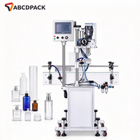 Machine de bouchage linéaire automatique industrielle robuste pour la production de cosmétiques, de shampooings et de détergents en grande quantité
