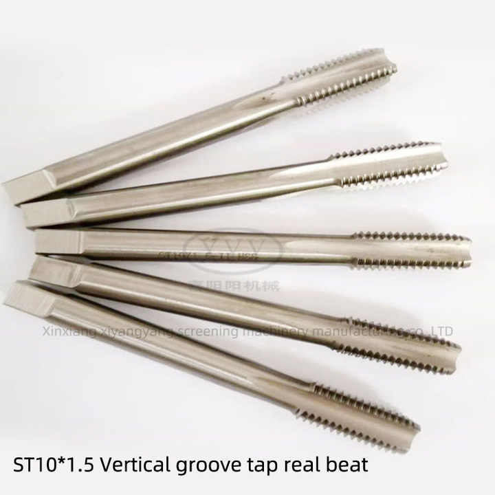 ST8*1 Fine Thread Insert Hand Tap Straight Groove Die for HSS Steel ...