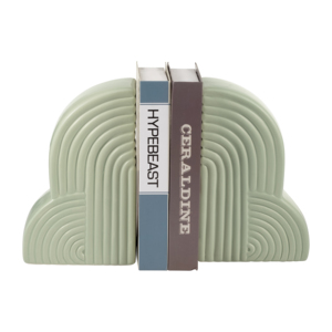 Fermalibri in Ceramica Moderni a Forma di Arco 10 Pollici Decorativi per Casa e Ufficio Eleganti e Durevoli - Product Image 3