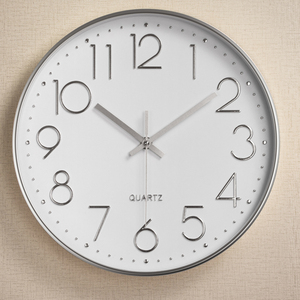 <b>Modern</b> Contemporary Single Face Wall <b>Clock</b> for Home Fashion Goods Quartz Design Needle Display for Study Interior Design - Product Image 6