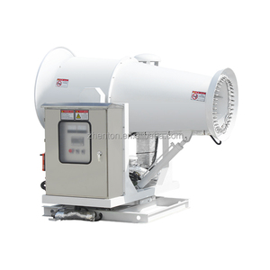 Sương Mù giá pháo, một máy phun sương tầm xa được sử dụng để diệt côn trùng và cỏ dại trên một đồn điền táo. - Product Image 5