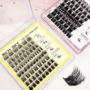 Boucles en laine <span class=keywords><strong>Manga</strong></span> Diy Lashes Long Cluster Lashes Lash Grappes individuelles - Product Image 3