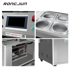<span class=keywords><strong>Machine</strong></span> <span class=keywords><strong>à</strong></span> sceller les emballages Rongjun Rongjun de haute qualité <span class=keywords><strong>Machine</strong></span> <span class=keywords><strong>à</strong></span> emballer automatique pour plateaux d'azote <span class=keywords><strong>à</strong></span> débit d'air de bureau pour plateaux pneumatiques - Product Image 4