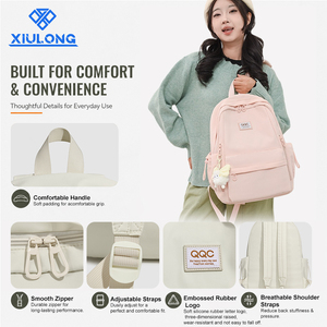 Mochila Escolar Kawaii para Niñas, Diseño OEM/ODM, Ligera, Impermeable, Gran Capacidad, Colores Pastel, para Estudiantes - Product Image 5